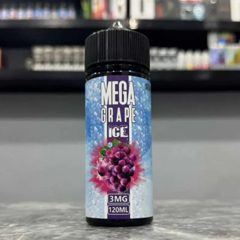 Grape ice mega vape E-liquid 120ml
