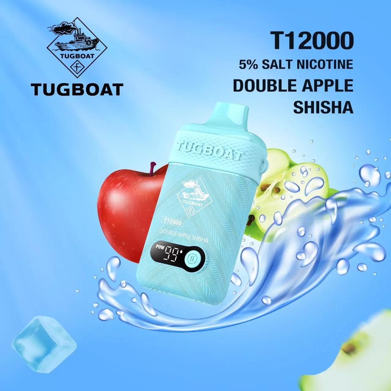 TUGBOAT T12000 PUFFS - DISPOSABLE VAPE BY TUGBOAT