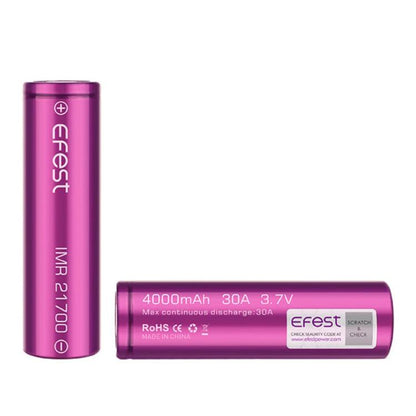EFEST Battery 18650 & 21700 (1 piece) - Vape Station