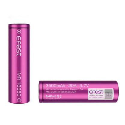 EFEST Battery 18650 & 21700 (1 piece) - Vape Station
