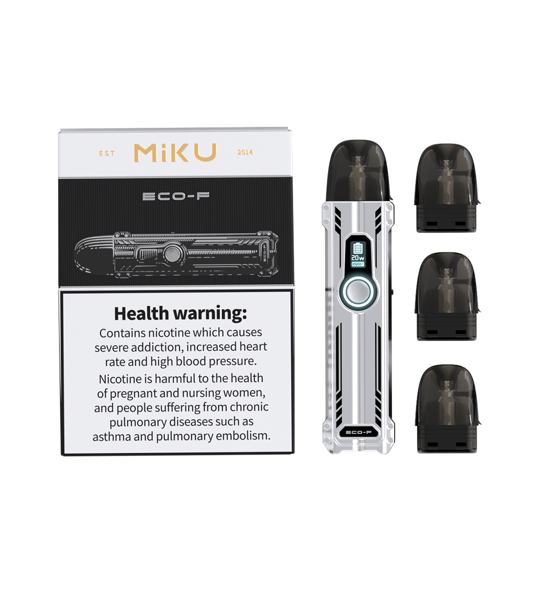 Miku ECO-F Refillable Vape | Dubai UAE