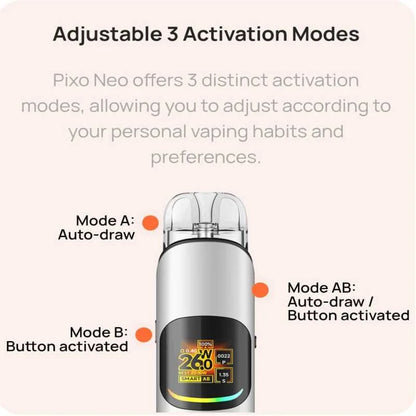 Aspire Pixo Neo Pod Kit – Refillable Pod System | Dubai UAE