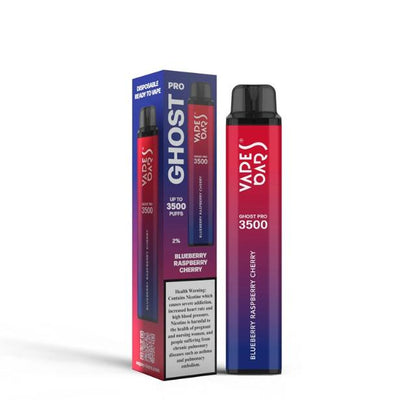 Vapes Bars Ghost Pro 3500 Puffs Disposable Vape (0% & 2% Nicotine) - Vape Station