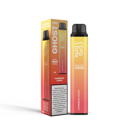 Vapes Bars Ghost Pro 3500 Puffs Disposable Vape (0% & 2% Nicotine) - Vape Station