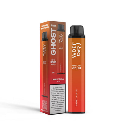 Vapes Bars Ghost Pro 3500 Puffs Disposable Vape (0% & 2% Nicotine) - Vape Station