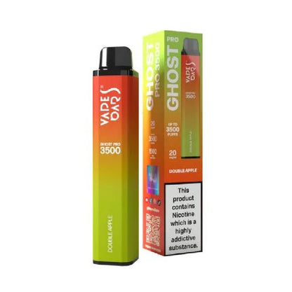 Vapes Bars Ghost Pro 3500 Puffs Disposable Vape (0% & 2% Nicotine) - Vape Station