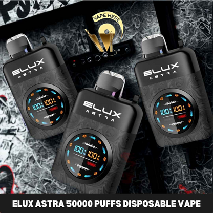 ELUX ASTRA 50K PUFFS DISPOSABLE VAPE with Turbo Mode