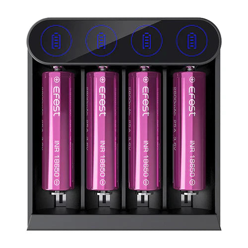 Efest lush Q4 smart battery charger