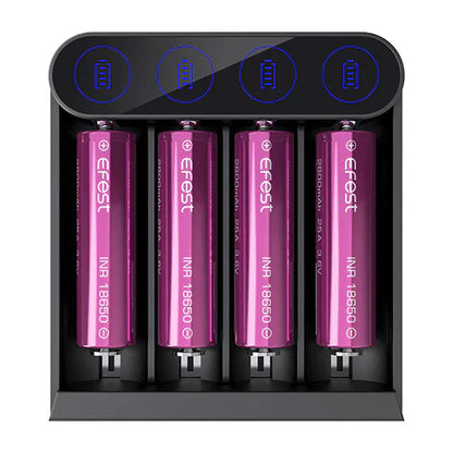 Efest lush Q4 smart battery charger