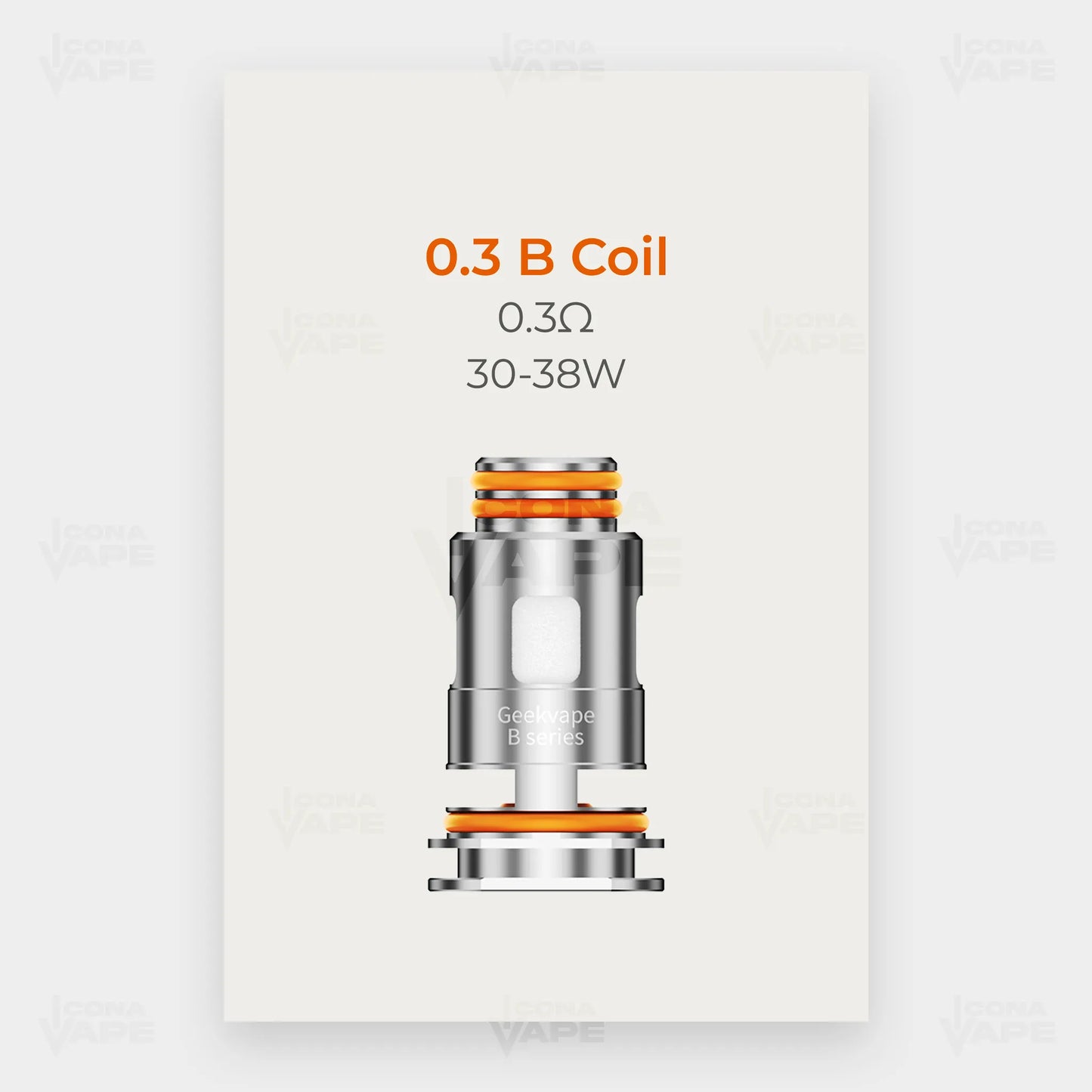 Geekvape B Series Coil 0.3 ohm, 30-38W DTL mesh coil, buy Geekvape coils in Pakistan, ICONA VAPE 