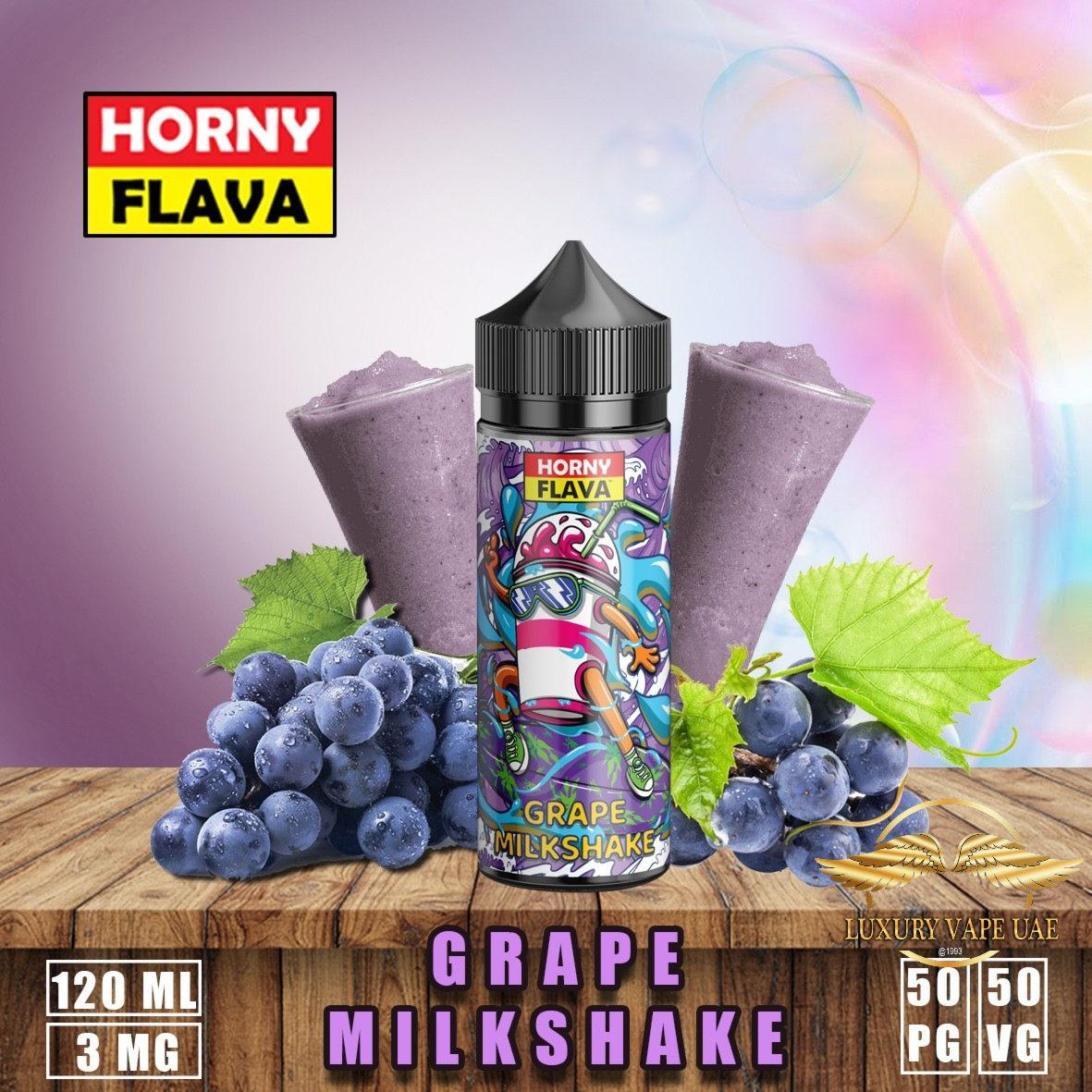 Horny Flava 120ml Freebase E-Liquid – 3mg | Dubai UAE