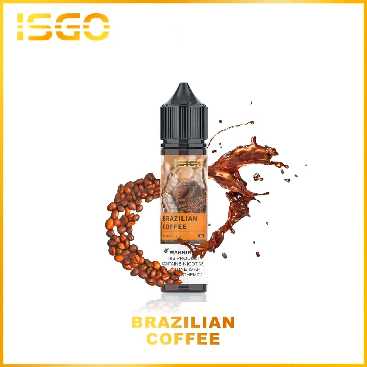 ISGO 60ml Freebase E-Liquid – 3mg &amp; 6mg | Dubai UAE