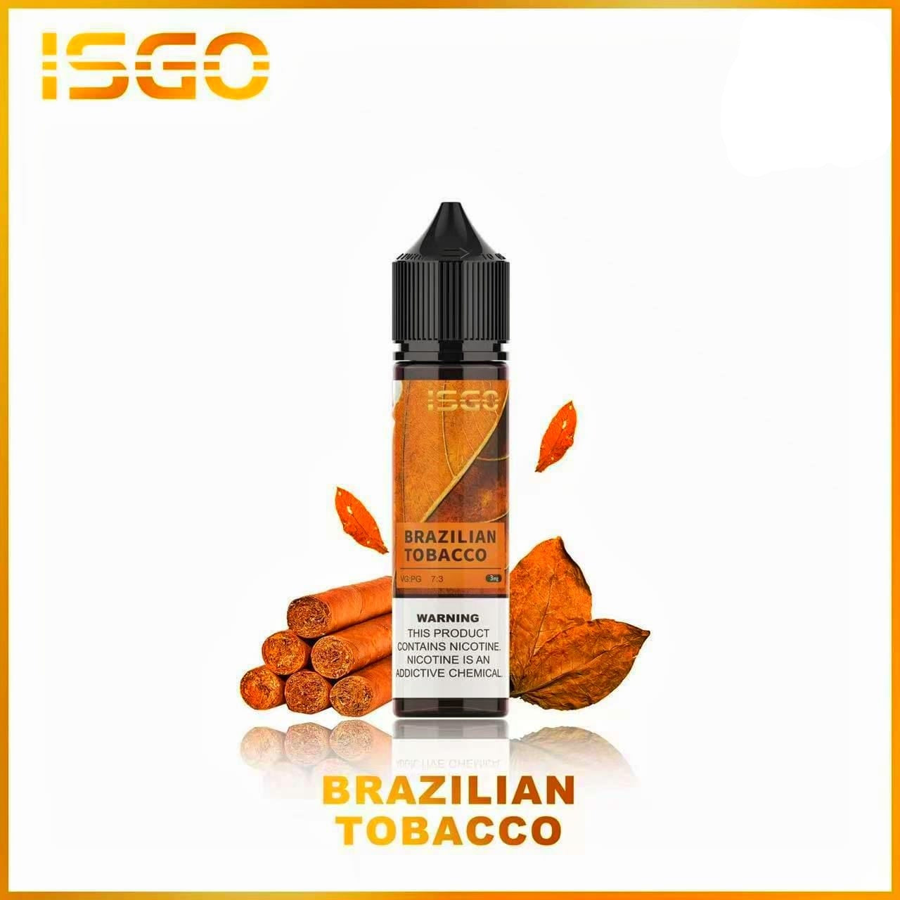 ISGO 60ml Freebase E-Liquid – 3mg &amp; 6mg | Dubai UAE