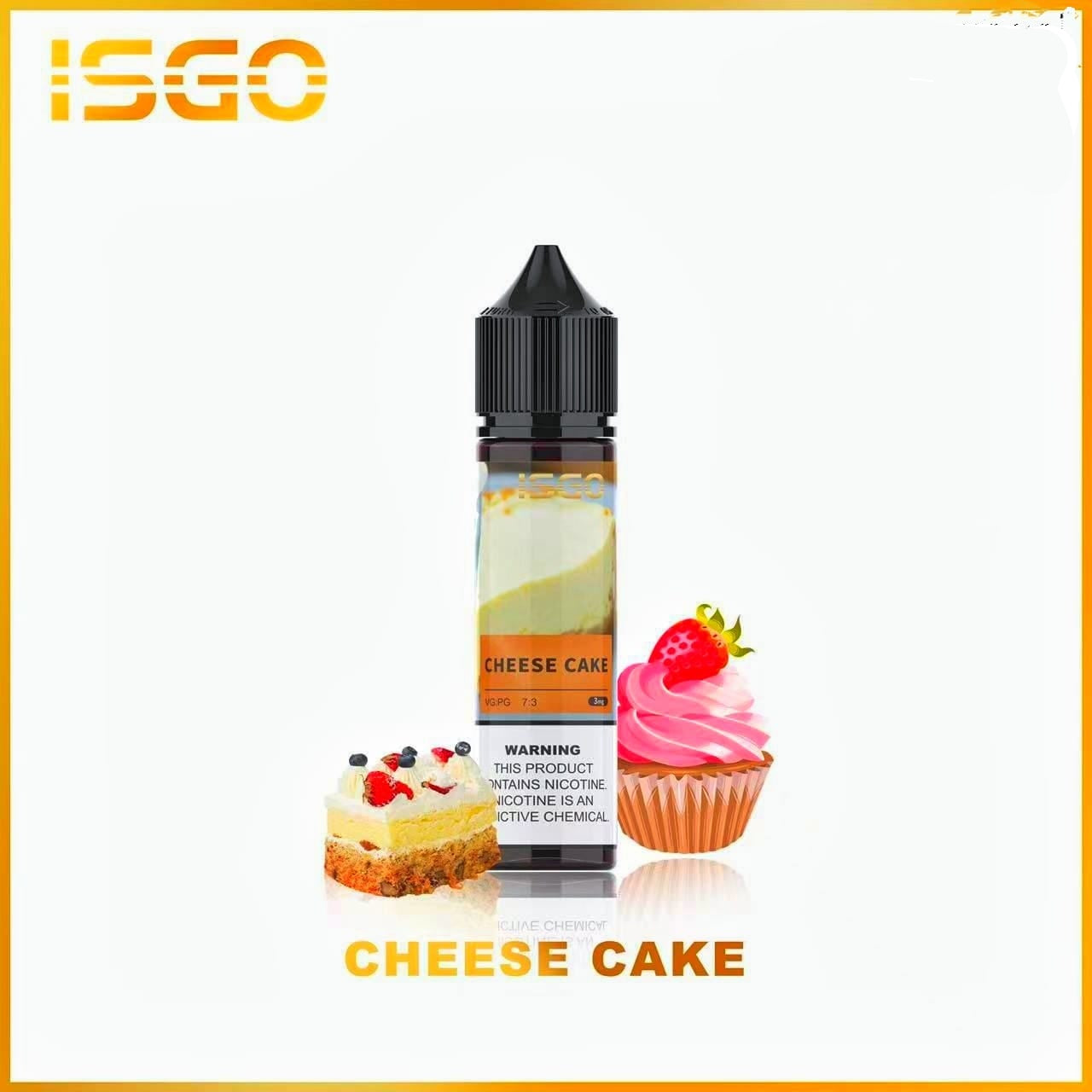 ISGO 60ml Freebase E-Liquid – 3mg &amp; 6mg | Dubai UAE