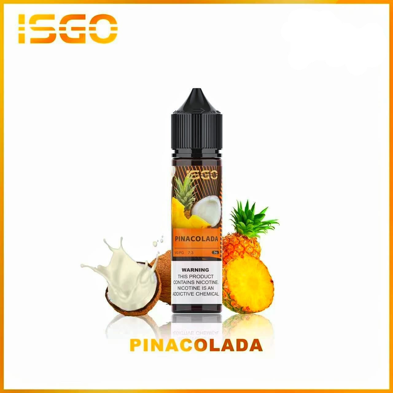 ISGO 60ml Freebase E-Liquid – 3mg &amp; 6mg | Dubai UAE