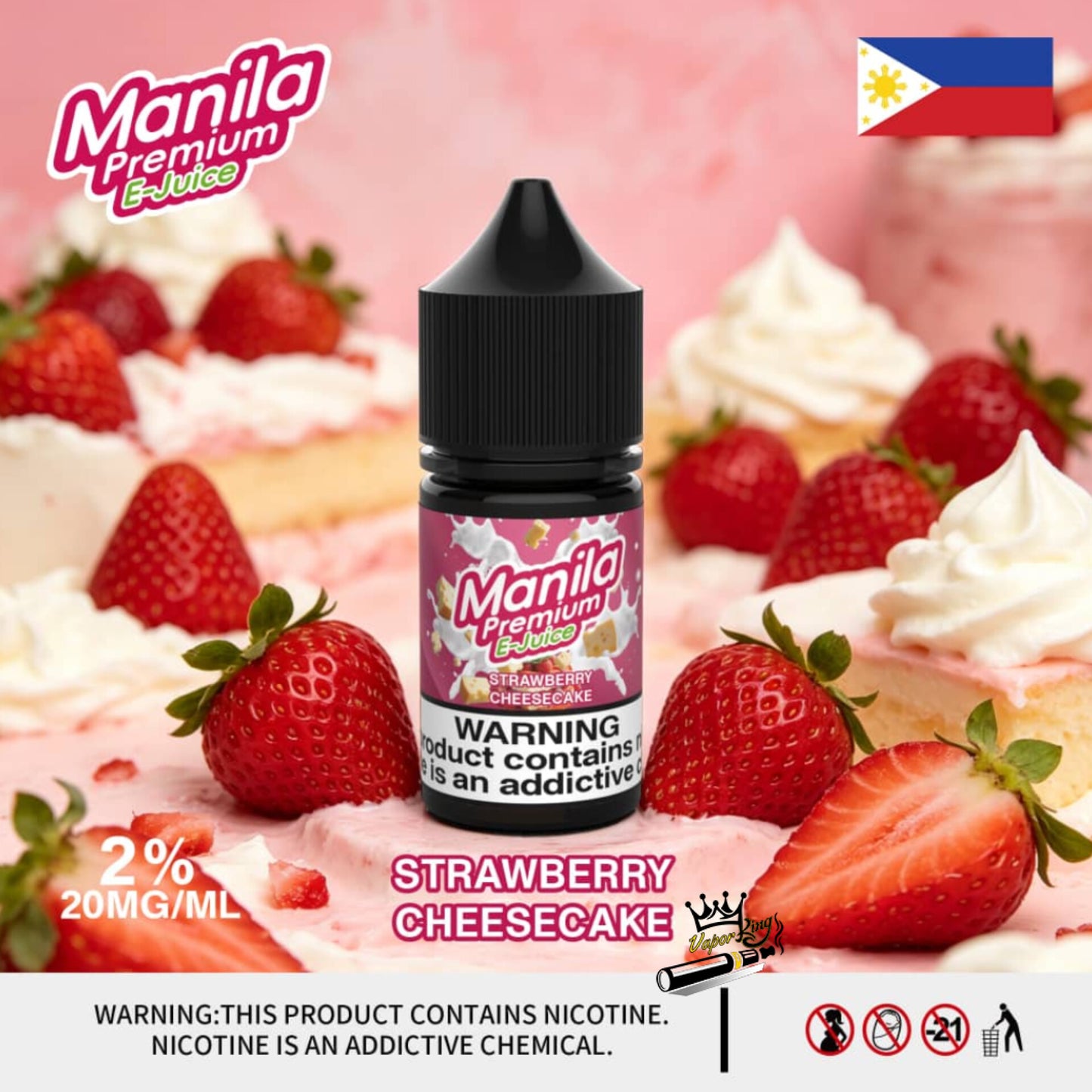 Manila Premium Salt Nic 30ml 20mg E-Liquid | Dubai UAE