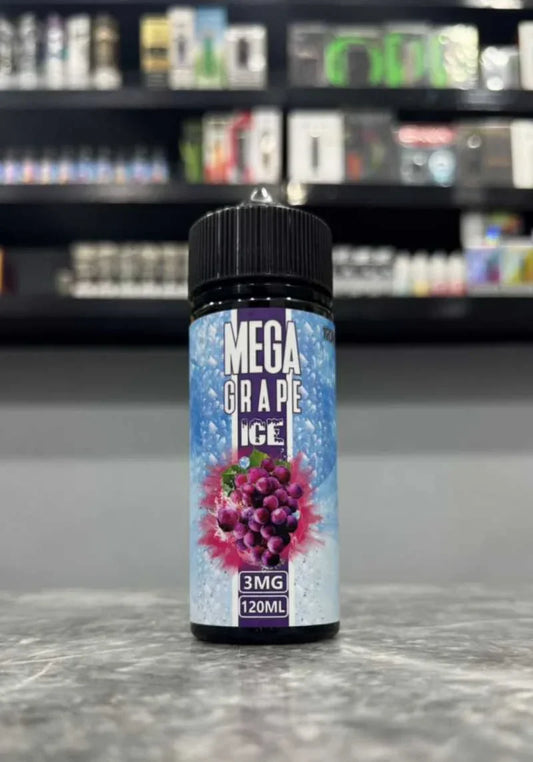 Grape ice mega vape E-liquid 120ml