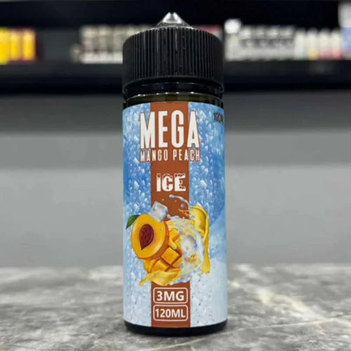 Mango peach ice mega vape flavor 120ml