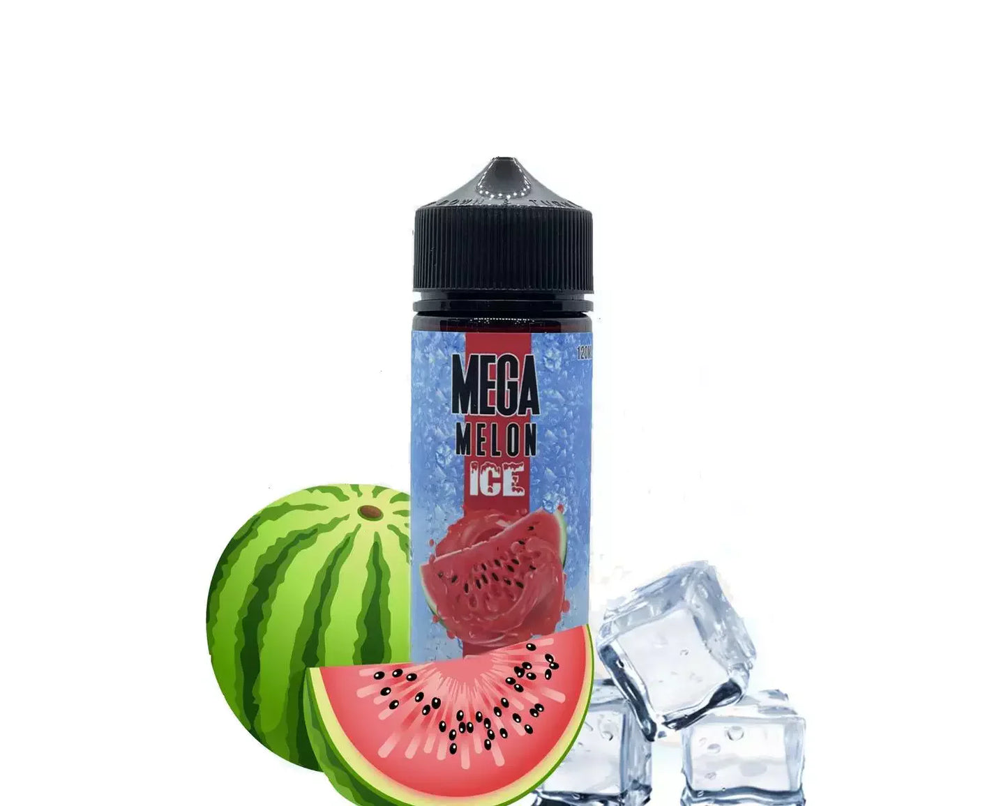 MEGA MELON ICE GRAND E-LIQUIDS 120ML