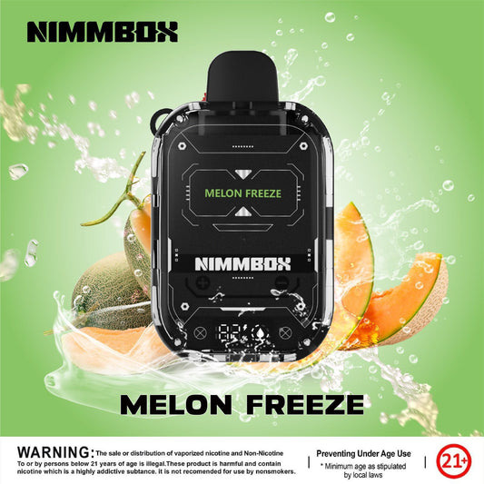 Nimmbox 10000 Puffs – Melon Freeze Disposable Vape