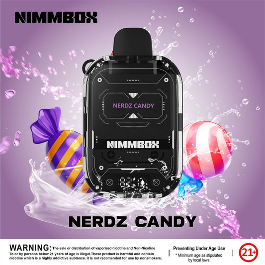 Nimmbox 10000 Puffs – Nerdz Candy Disposable Vape