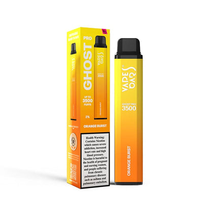 Vapes Bars Ghost Pro 3500 Puffs Disposable Vape (0% & 2% Nicotine) - Vape Station