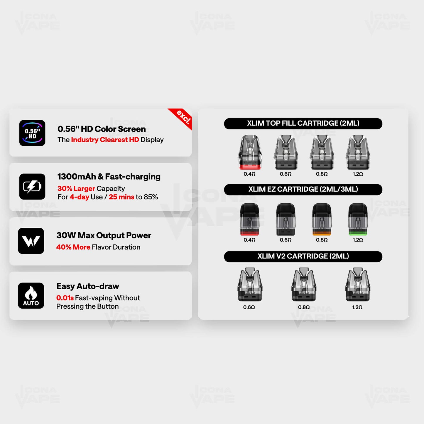 OXVA Xlim Pro 2 Pod System – 30W | Dubai UAE