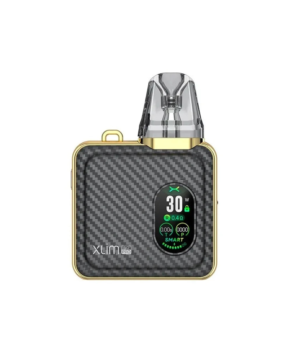 OXVA XLIM SQ PRO POD KIT (GOLD CARBON)
