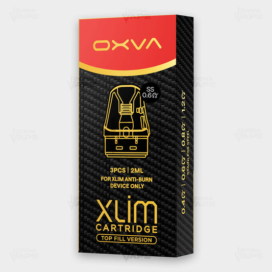 OXVA Xlim Stainless Steel Cartridge – Pack of 3 | Dubai UAE