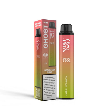 Vapes Bars Ghost Pro 3500 Puffs Disposable Vape (0% & 2% Nicotine) - Vape Station