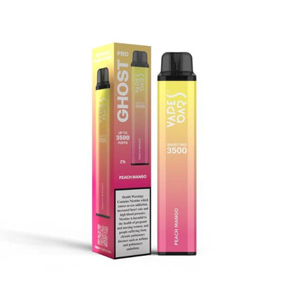 Vapes Bars Ghost Pro 3500 Puffs Disposable Vape (0% & 2% Nicotine) - Vape Station