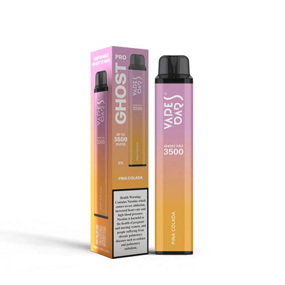 Vapes Bars Ghost Pro 3500 Puffs Disposable Vape (0% & 2% Nicotine) - Vape Station