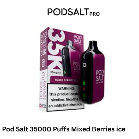 Pod Salt 35000 Puffs Mixed Berries ice in Dubai UAE