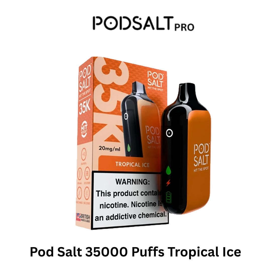 Pod Salt 35000 Puffs Tropical Ice in Dubai UAE