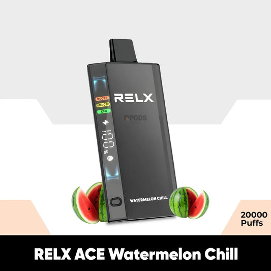RELX ACE Watermelon Chill Disposable Vape – 20,000 Puffs | Dubai UAE