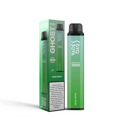 Vapes Bars Ghost Pro 3500 Puffs Disposable Vape (0% & 2% Nicotine) - Vape Station