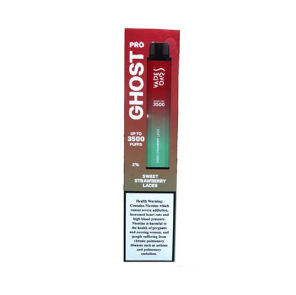 Vapes Bars Ghost Pro 3500 Puffs Disposable Vape (0% & 2% Nicotine) - Vape Station