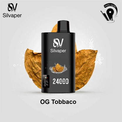 SILVAPER 24000 PUFFS DISPOSABLE VAPE OG Tobacco UAE Ajman