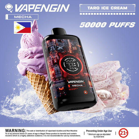 Vapengin Mecha 50000 Puffs – Taro Ice Cream Disposable Vape