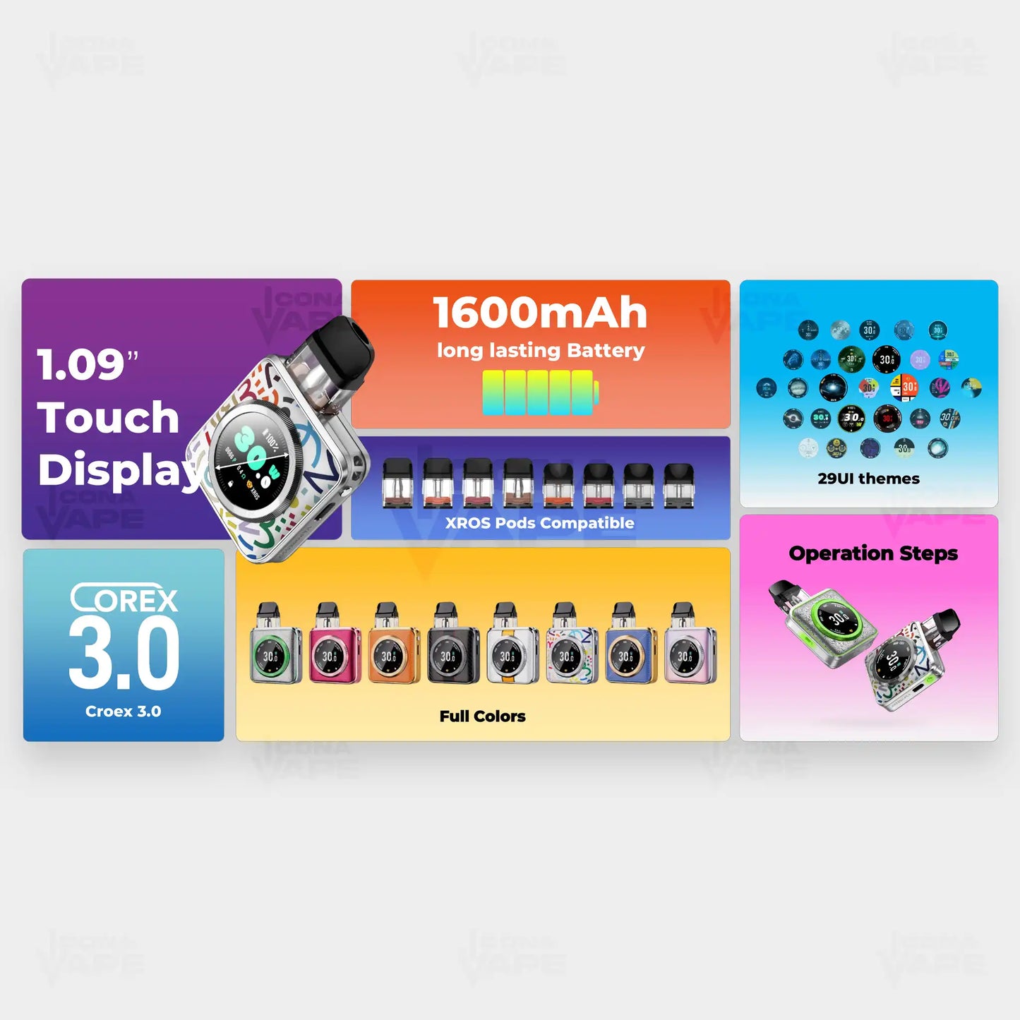 VAPORESSO XROS 5 NANO POD KIT
