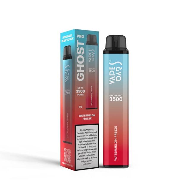 Vapes Bars Ghost Pro 3500 Puffs Disposable Vape (0% & 2% Nicotine) - Vape Station