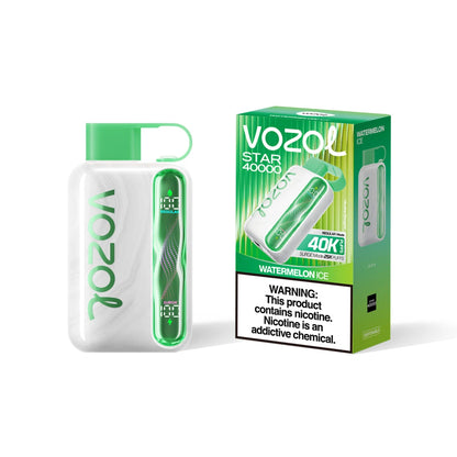 Vozol Star 40000 Disposable Vape – Watermelon Bubble Gum | Dubai UAE
