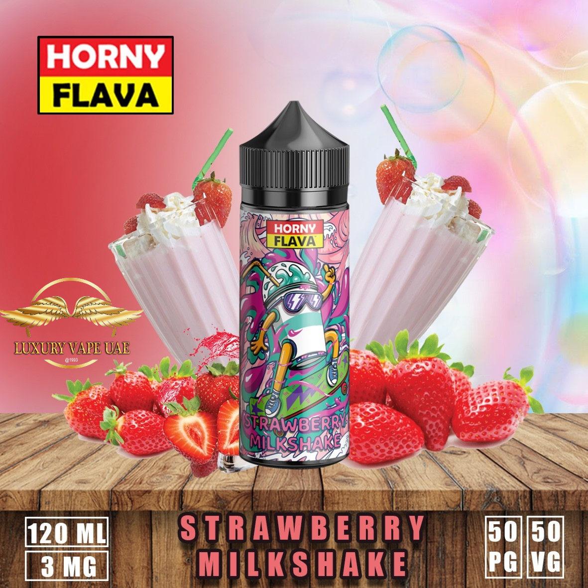 Horny Flava 120ml Freebase E-Liquid – 3mg | Dubai UAE