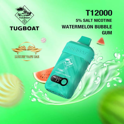 TUGBOAT T12000 PUFFS - DISPOSABLE VAPE BY TUGBOAT