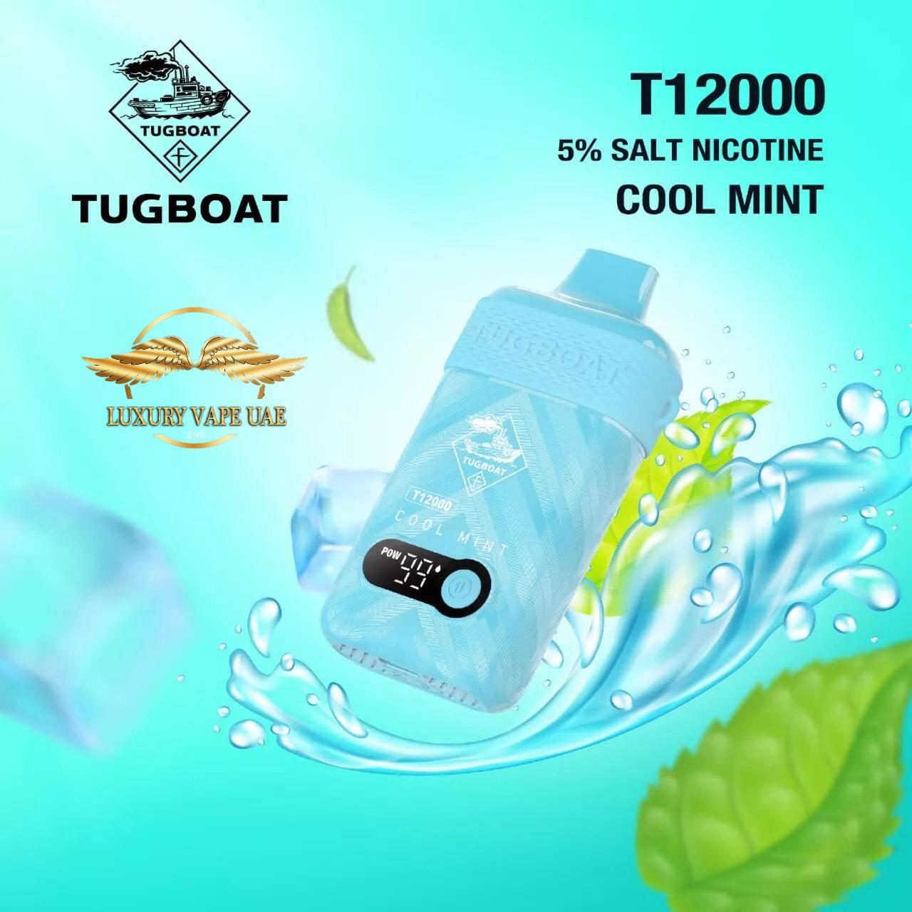 TUGBOAT T12000 PUFFS - DISPOSABLE VAPE BY TUGBOAT