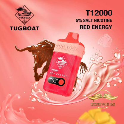 TUGBOAT T12000 PUFFS - DISPOSABLE VAPE BY TUGBOAT