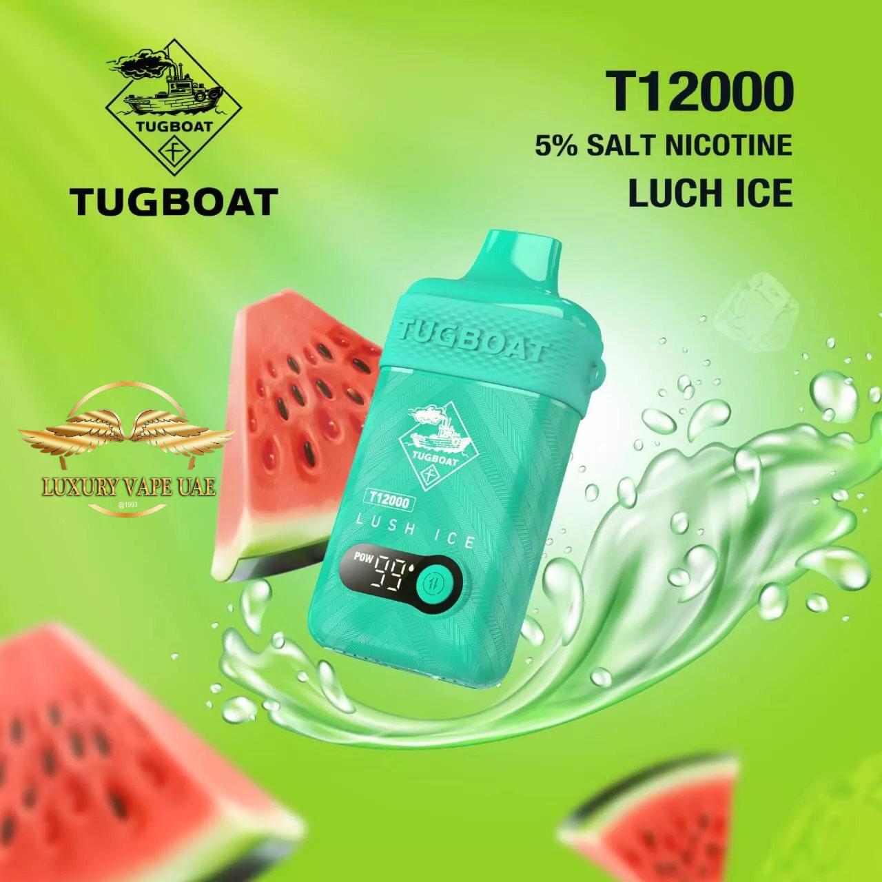 TUGBOAT T12000 PUFFS - DISPOSABLE VAPE BY TUGBOAT