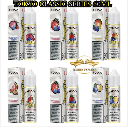 Tokyo Classic 60ml E-Juice 3mg & 6mg Nicotine Dubai, UAE