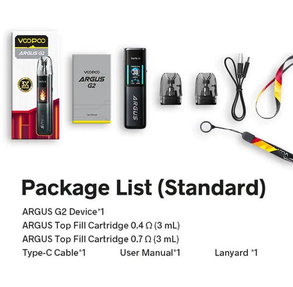Voopoo Argus G2 Pod Kit – 30W, 1000mAh | Dubai UAE