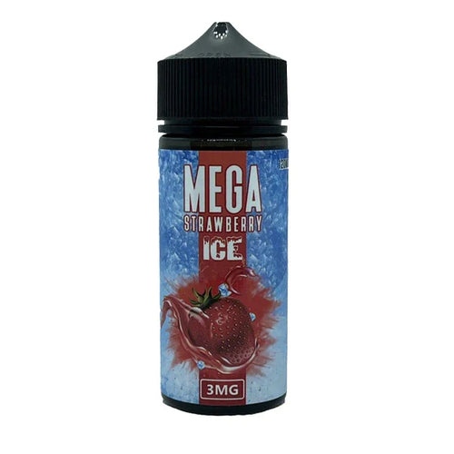 MEGA STRAWBERRY ICE GRAND E-LIQUIDS 120ML